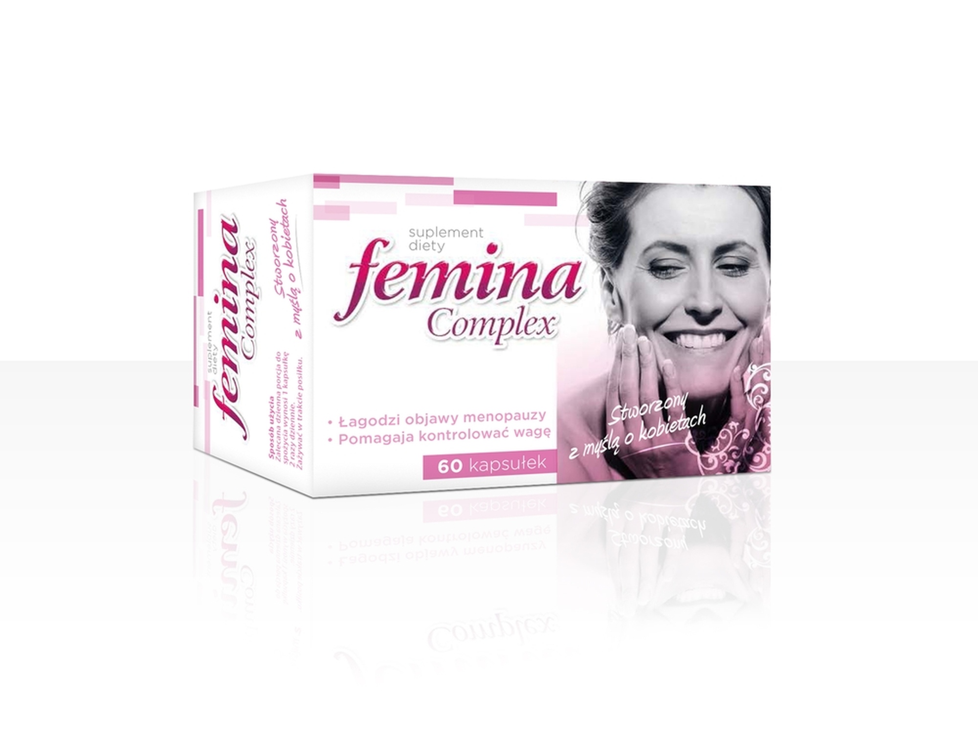 Suplement diety Femina Complex, łagodzi objawy menopauzy