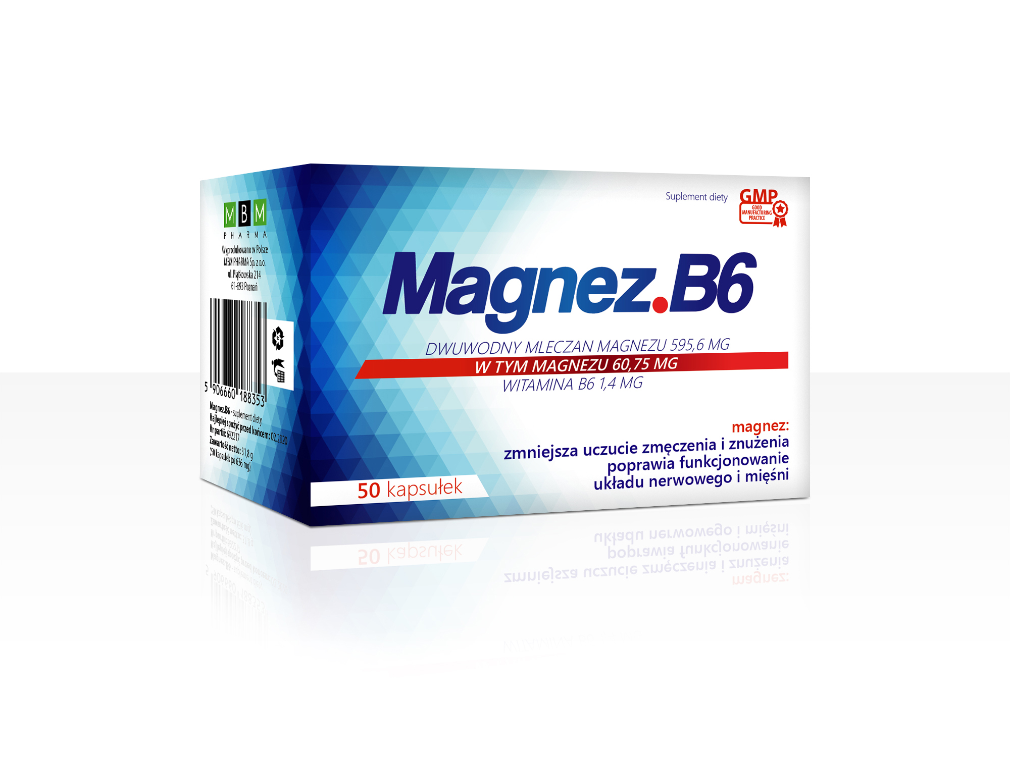Suplement diety Magnez.B6